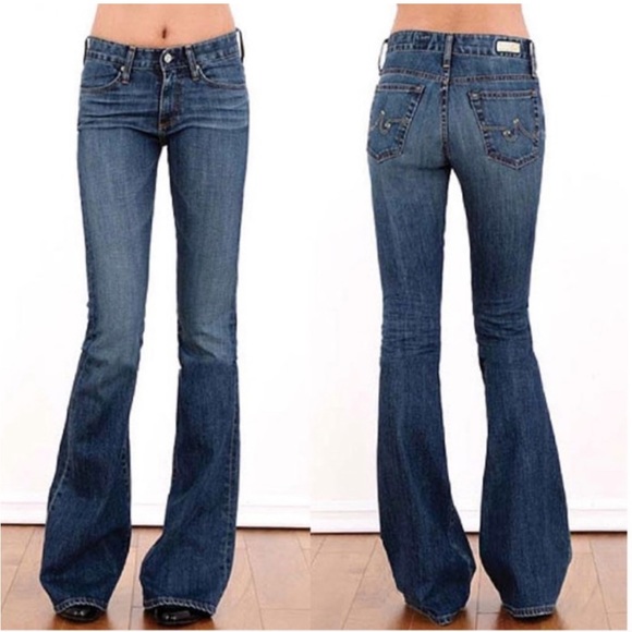 Ag Adriano Goldschmied Denim - {AG Adriano Goldschmied} Farrah 70s Bell Bottom Jeans
